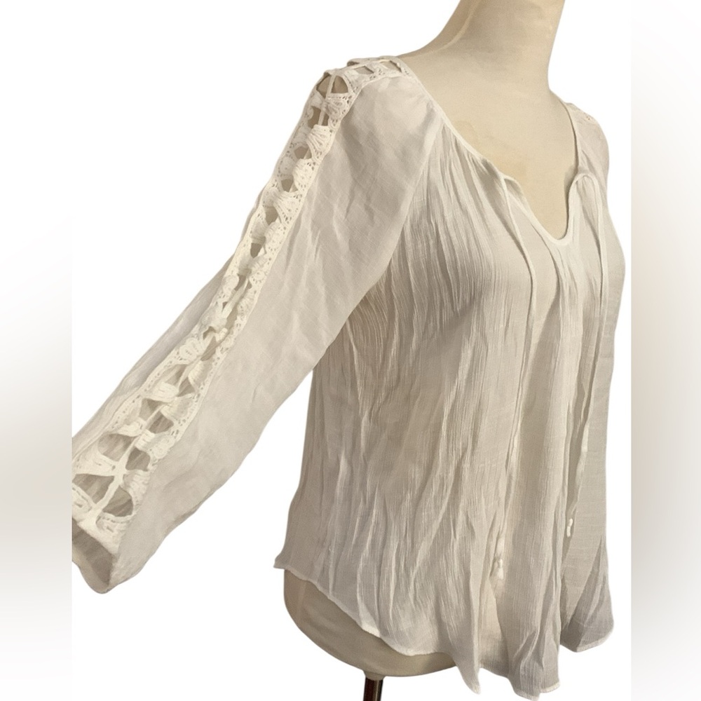 A. Byer smocked peasant top